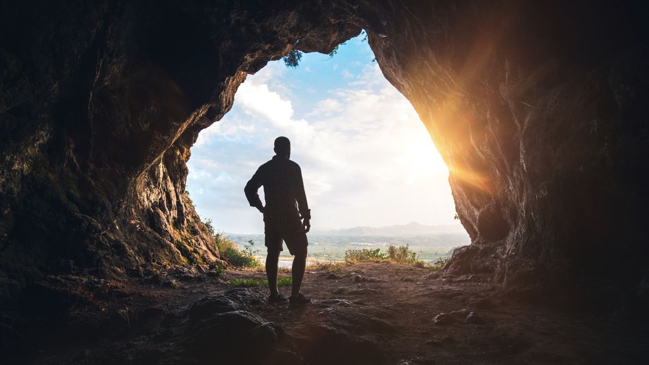 Featured image for man in a hole story arc guide from Writing With AI