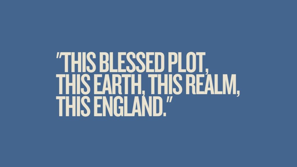 An example of an anaphora from Richard II