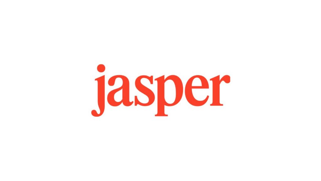 Photo showing Jasper AI's logo
