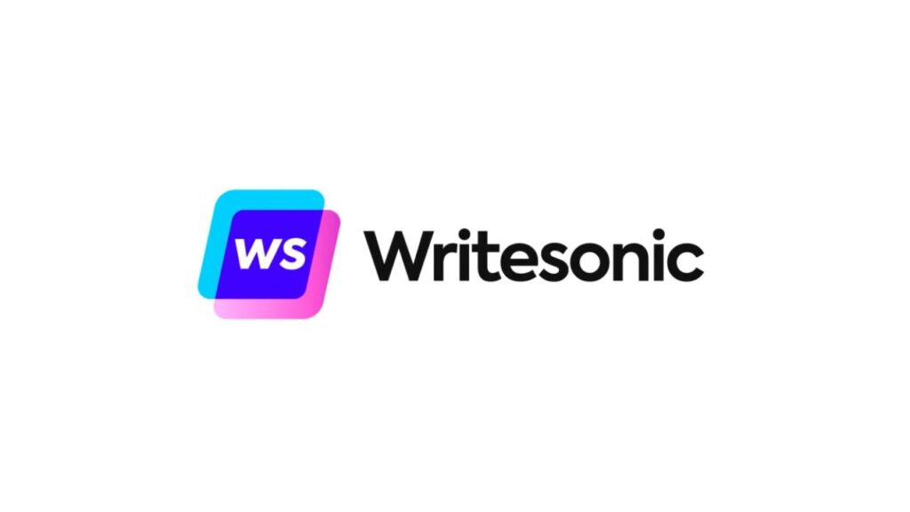 Photo showing Writesonic's logo